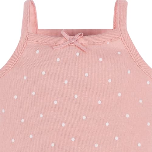 Image of Gerber Baby Girls Multi-Pack Sleeveless Onesies Bodysuit
