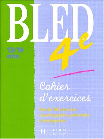 Bled, 4ème (Cahiers d'exercices)