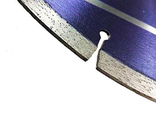 Icut Diamond Blade Usa 14 Inch Dry Or Wet Cutting General Purpose Segmented High Speed Diamond Saw Blades For Concrete Stone Brick Masonry (14") #TOP4