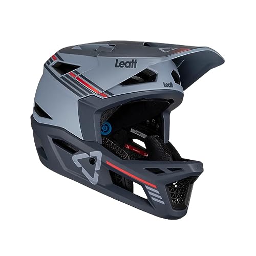Ottima ventilazione Leatt Casco MTB integrale Gravity 4.0 areato e certificato Downhill
