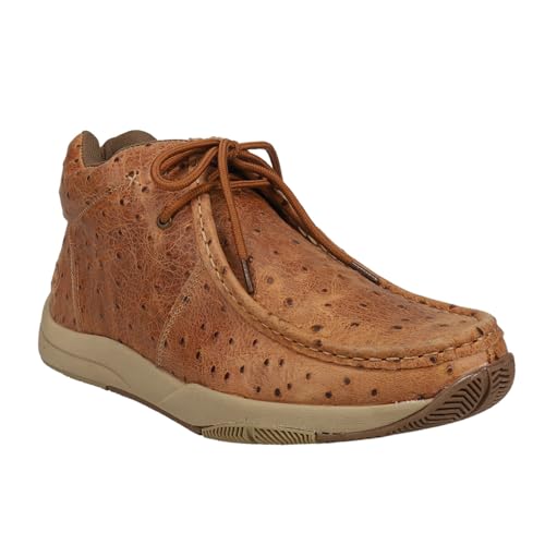 ROPER Mens Clearcut Round Toe Chukka Casual Boots Ankle - Brown3