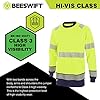 Beeswift Two Tone Long Sleeve T-Shirt Yellow/Navy & Orange/Black Sizes S-4XL Yellow/Navy Size XL #1