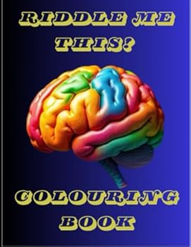 Paperback Riddle Me This! Colouring Book