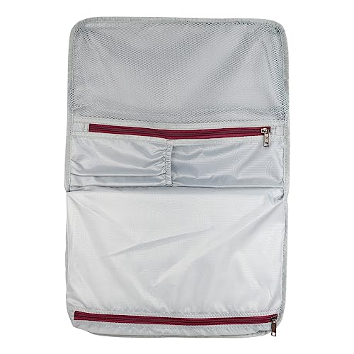 Image of American Tourister SOUTHSIDE LITE 81 cms Polyester Softsided Large Check-in Luggage | Suitcase | Trolley Bag, Magenta