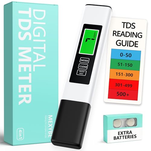 2025 All-New 4 in 1 Tds Meter Digital Water Tester...
