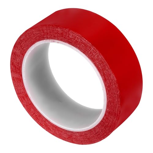 Image of uxcell 1 Rolls Red 1.38 Inch x 72 Yards Polyester Film Electrical Tape PET Tape High Temperature Heat Resistant Tape for Transformer Motor Wire 5S Positioning Logo,35mm x 66m