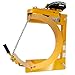 IntXanth Manual Forklift Drum Dumper Hoop Type Steel Drum Tilting Pouring Device 55 Gallon for Chemical Oil Industrial Use