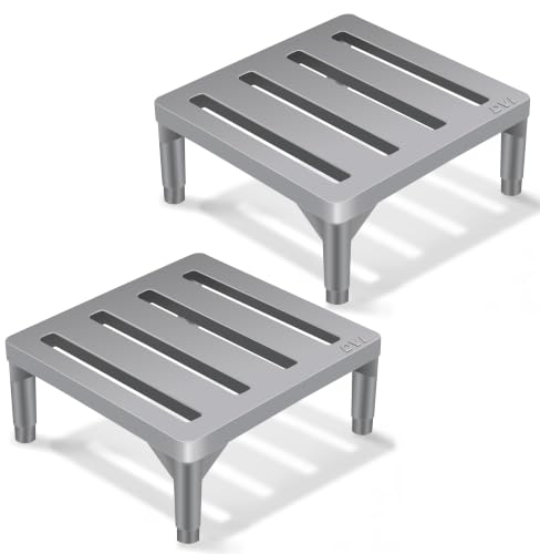 Image of DVI Heavy Duty Grey Plant Stand | Pack of 2 | Strong, Durable, Rust-Proof | Supports Up to 200 Kg | Indoor & Outdoor Use | Pot Stand for Big Size Plants | All Weather Resistant Pot Stand