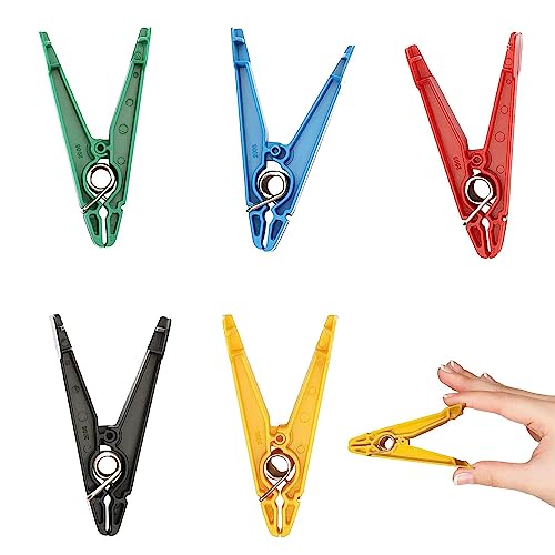 Zceplem 5 fortalecedores Dedos, ejercitador Pin pellizco Graduado, Equipo Terapia Manos,...