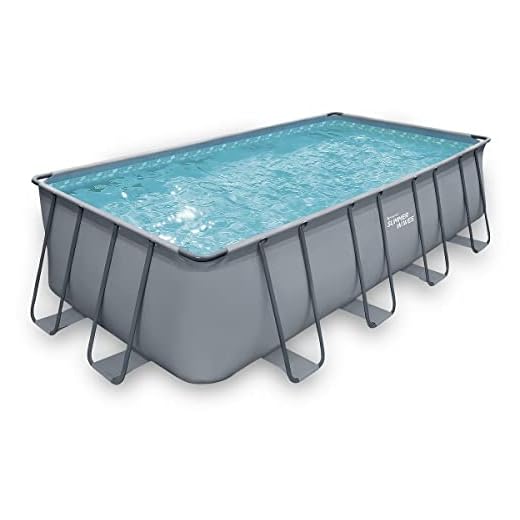 Piscina Tubular - Ludo 2 Bis - 4,01 X 2,01 X 1,22 M - Filtración De Arena 2,5 M³/H