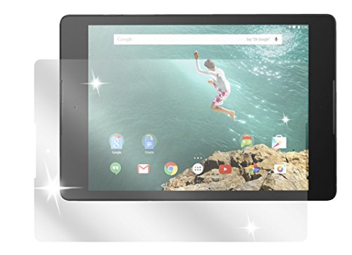 dipos I 3X Protector de Pantalla Compatible con HTC Google Nexus 9 pelicula Protectora Claro