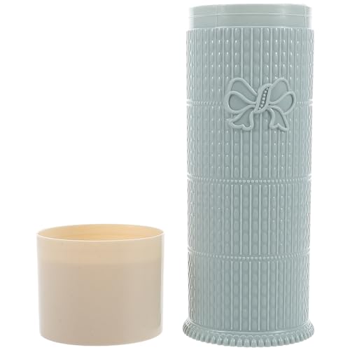 VILLFUL Estuche Portátil para Cepillo de Dientes con Tapa Resistente y Compacto Organizador de Plástico para Viaje y Baño Funda Multifuncional para Cepillos y Accesorios de Higiene