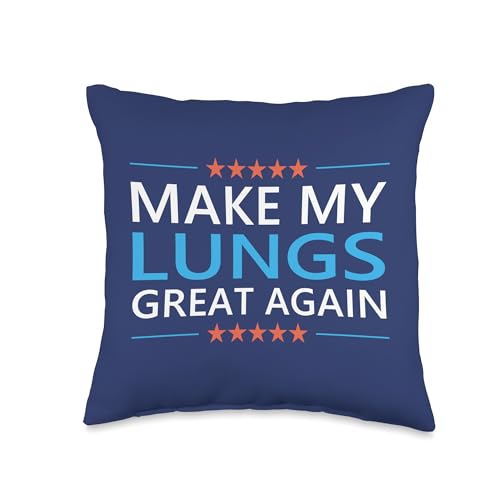 Make My Lungs Great Again Asthma Recovery Pillow