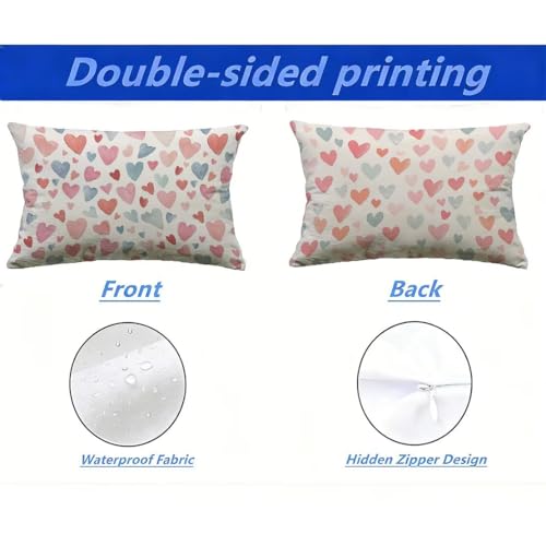 Funda cojín lumbar rectangular para sofá de palets en terrazas y balcones modernos 3