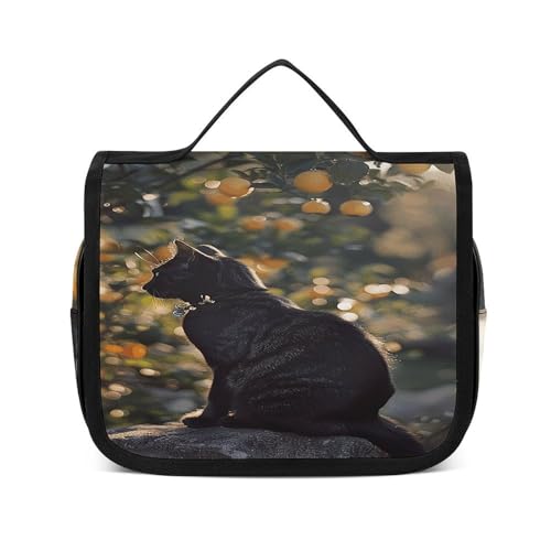 Trousse de toilette de voyage à suspendre organiseur portable homme femme gris