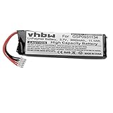 Problemlos mit dem Standard-Ladekabel aufladen | Lieferumfang: 1x Ersatz Akku | Audio-Elektronik-Zubehör von vhbw