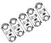 AMX3d 5x Lilypad LED - White - ( 5 White LilyPad LEDs )