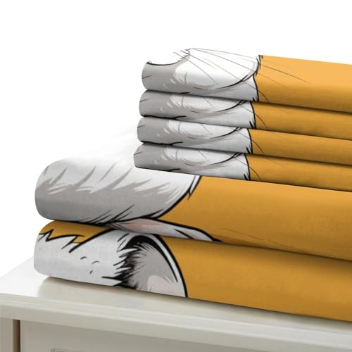 Parure de lit hamster 3D housse de couette 200x200 microfibre lit double - 6
