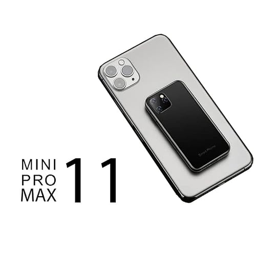 Mini Smartphone Ilight 11 Pro Max The World's Smallest 11Pro Android Mobile Phone Super Small Micro 2.5" Touch Screen Global Unlocked Great For Kids 1Gb Ram / 8Gb Rom Tiny Iphone Xi Pro Max Look Alike #TOP2