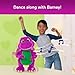 Barney’s World Toddler Toys by Fisher-Price, Barney Tall Plush, 13-inch Figure with Sounds, Soft Texture for Play, Kids Ages 2+ Years
