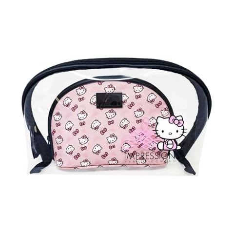 Impressions Vanity Hello Kitty Travel Makeup Clutch Set Cover