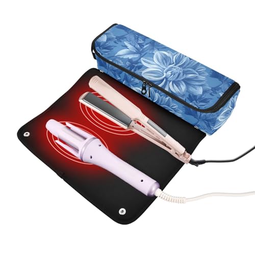 Bolso de viaje resistente al calor para herramientas de cabello miniatura 2