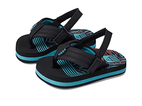 Image of REEF Boys Toddler /Little Kid Ahi Beach Flip Flop, Soft Cushion Footbed, Water Friendly