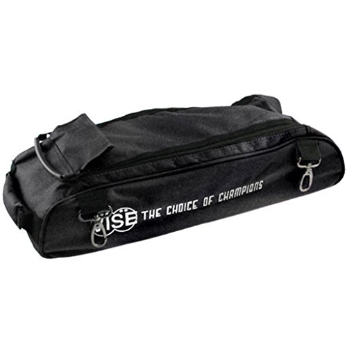 Vise Shoe Bag Add On for Vise 3 Ball Roller Bowling Bags- Black