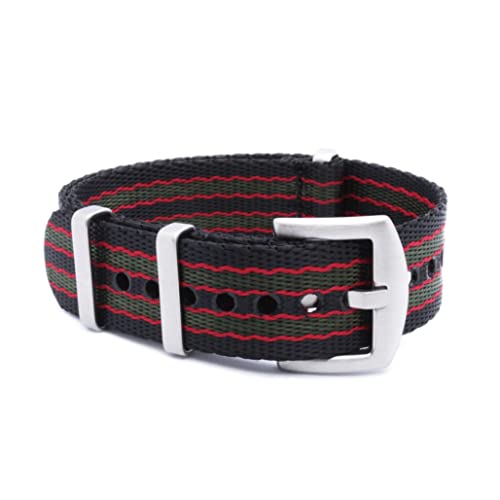 Image of WAMD Seat Belt NATO Watch Straps /Bands - 18mm,20mm,22mm and 24mm Nylon Watch Straps for Watches - Multicolour Options