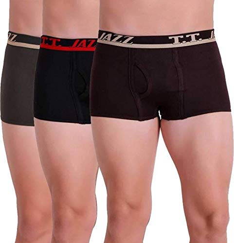 T.T.Men Cotton Jazz Mini Trunk Pack Of 3