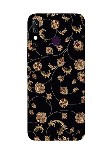 ZUNUBI Hard Plastic 3D Printed for Infinix Hot 8 Stylish Designer