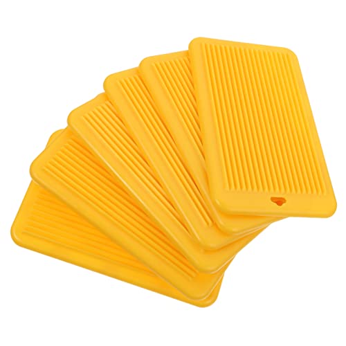 Yardenfun 6pcs Gnocchi Board Pasta Maker Tool for Home Cooking Lightweight Plastic Rubbing Board for Pasta Shapes Housewarming Present