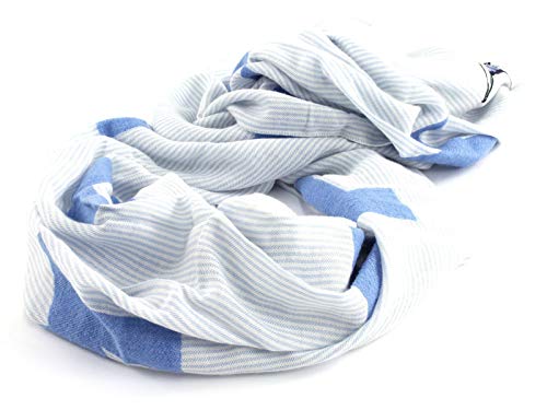 Preisvergleich Produktbild Tommy Hilfiger Ithaca Stripes Scarf Hydrangea