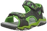  Lurchi Jungen Brian Riemchensandalen, Grau (Dk Grey Green 45), 28 EU