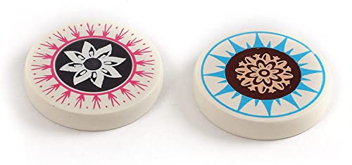 Image of KD Willmax Board Quality Indoor Game Striker Accessories Set of 2 Used in National & International Carrom Tournament (Leader)