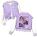 FQZWONG Movie Jackets for Girls Long Sleeve Button Down Pop Fan Lover Varsity Jacket Girls Group Merch Costume