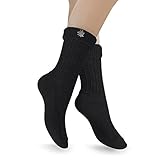 Schickes Design, tolle warme Trachten-Accessoires für die kalten Tage. Für den gelungenen Auftritt auf der Wies'n zum Oktoberfest oder Volksfest. Hergestellt werden die Strick-Socken in Europa.