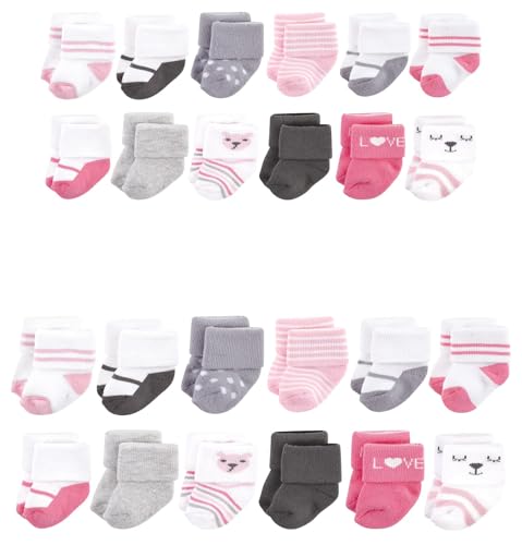 Image of Hudson Baby Baby Grow with Me Cotton Terry Socks