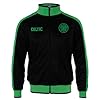Celtic FC Official Football Gift Mens Retro Track Top Jacket Black Green 3XL #1