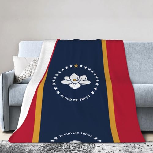 Mississippi State Flag Ultra Soft Blanket