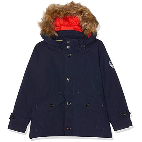 Hackett London Boy's Navy Snow Parka Jacket Cover