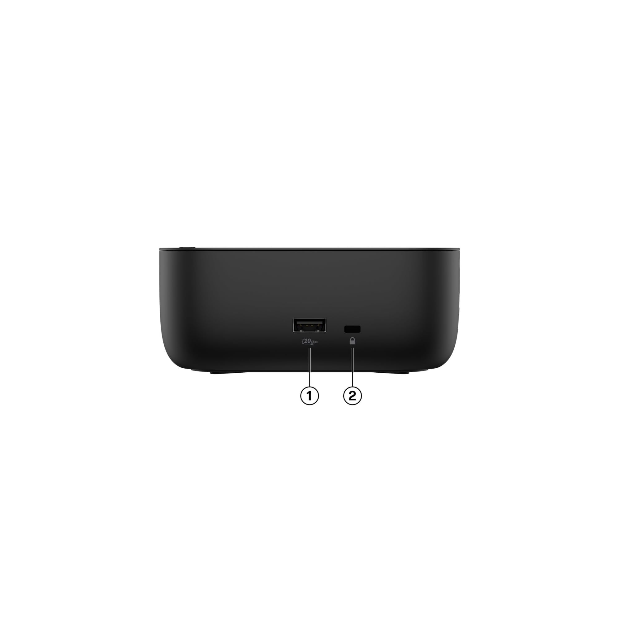 HP Station d'accueil USB-C 100 W G6 multiport avec câble – HDMI 2.1, 2 x DisplayPort 1.4, 3 x USB-A, USB-C, RJ45, Audio, Compatible avec myHP, Windows, macOS et Chrome OS – Exclusif Amazon