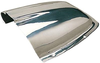 Clam Shell Vent Stainless Steel 7-1/2"