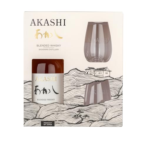 AKASHI BLENDED SPECIAL PACK + 2 bicchieri logati Akashi