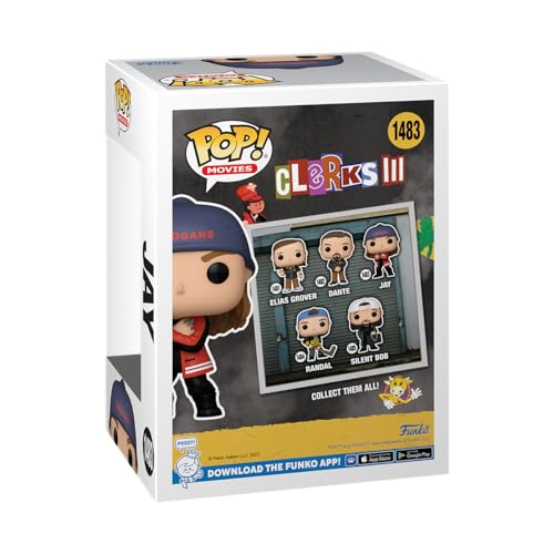 Funko POP! Movies: Clerks 3, Jay, Collectable Vinyl Figure, Gift Idea, Official Merchandise, Toys for Kids & Adults - Image 3