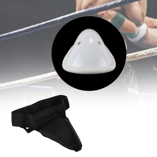 Gorise Protector de Entrepierna para Hombre con Copa para Boxeo, Muay Thai, Taekwondo, MMA, Deportes de Combate, cinturón Ajustable, Negro, Talla M - imagen 6