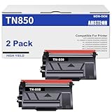 TN820 TN-820 TN850 TN 850 TN-850 High Yield Toner Cartridge 2 Pack Compatible Replacement for Brother TN850 HL-L6200DW MFC-L5850DW MFC-L5700DW L5900DW HL-L5200DW MFC-L5900DW MFC-L6800DW Printer Black