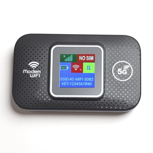 Image of 4G LTE Mobile WiFi Hotspot, 150Mbps High Speed Wireless Router with SIM Card Slot for Cell Phone Laptop Computer TV