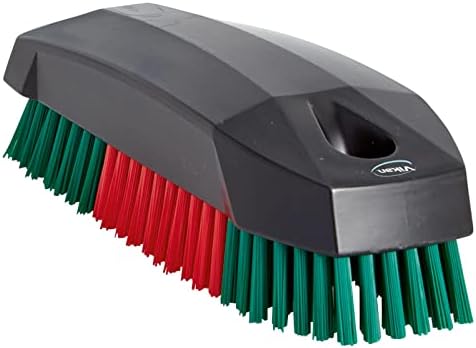Vikan 644052 Hard Nail Brush, 130x40x48 mm, Black