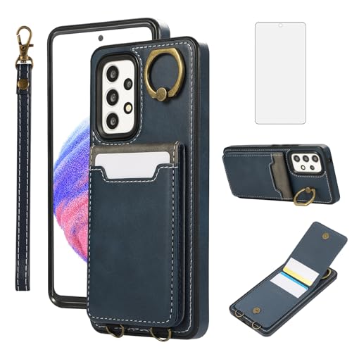 Coque Samsung Galaxy A52 en cuir avec porte-carte pour simplifier vos sorties